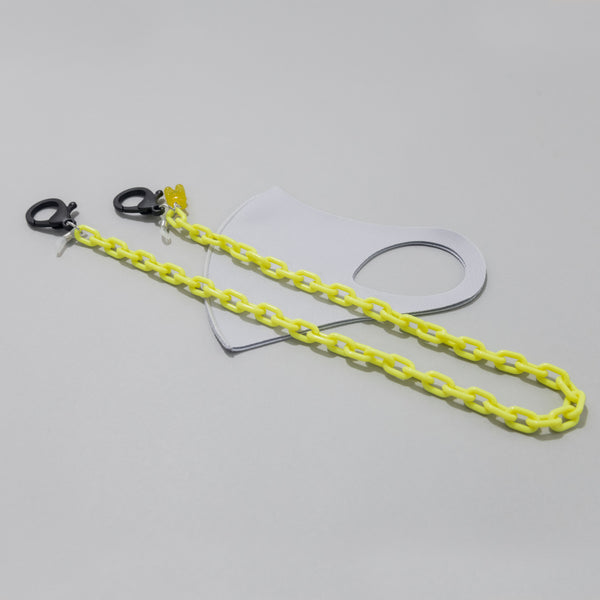 mask chain 22 - neon yellow (*mask not included*)