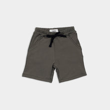 Load image into Gallery viewer, wkid little shorts - oil green